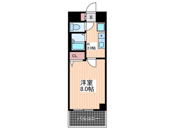 サンロ－レル串戸の物件間取画像